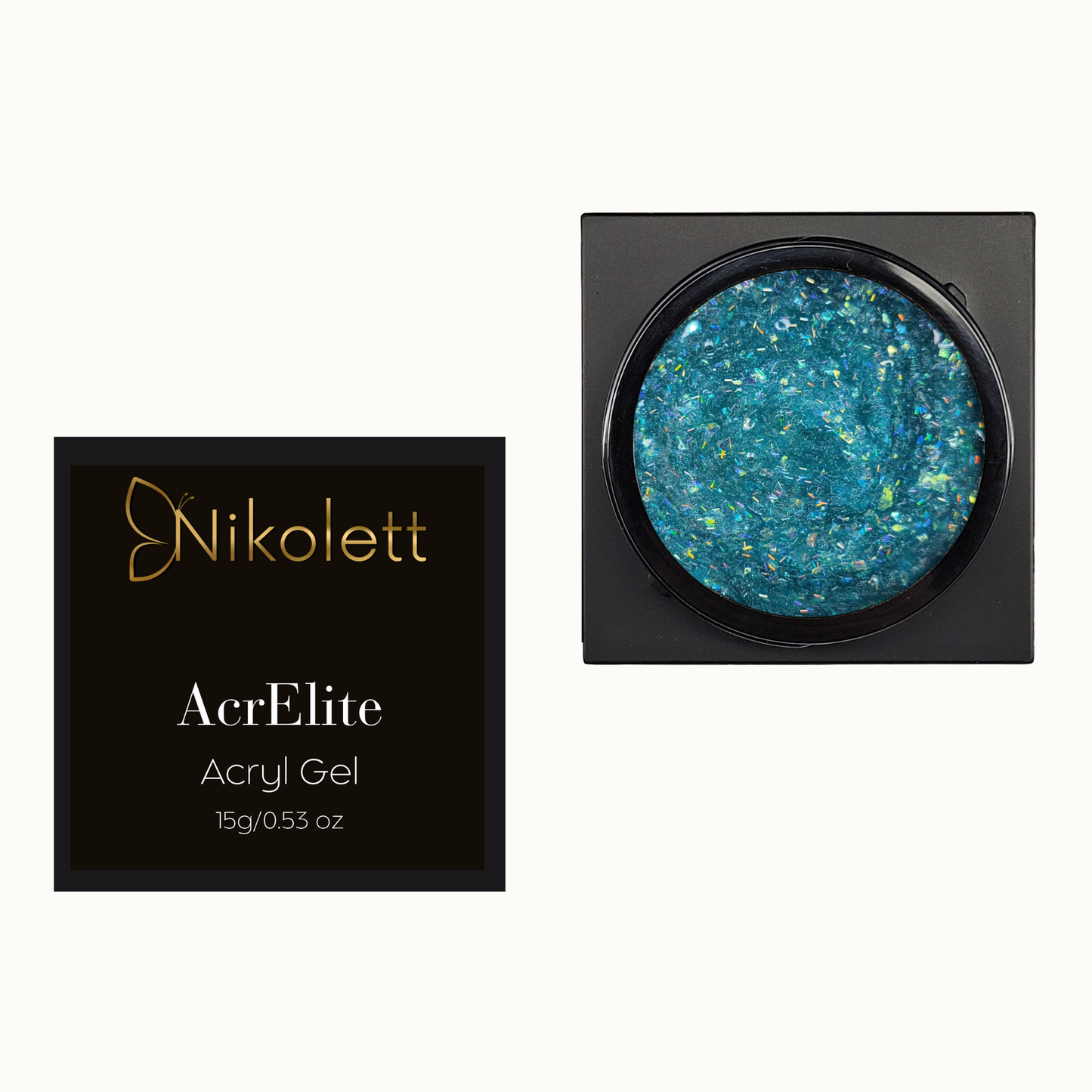AcrElite Acryl Gel AE09 Crushed Emerald
