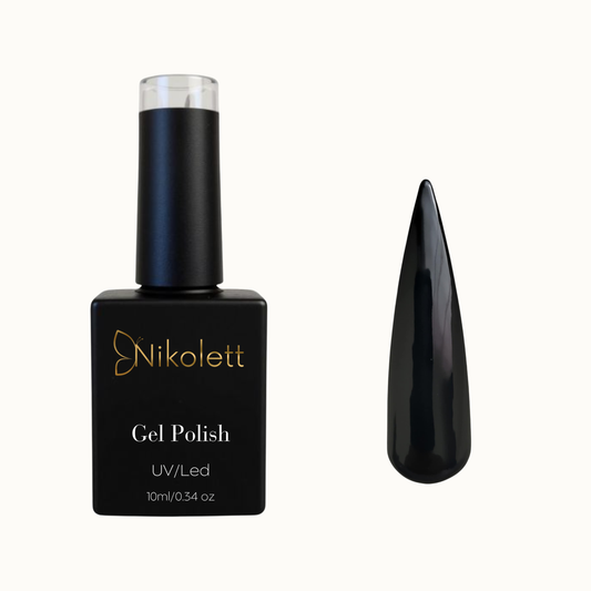 Gel Polish G02 Pure Black