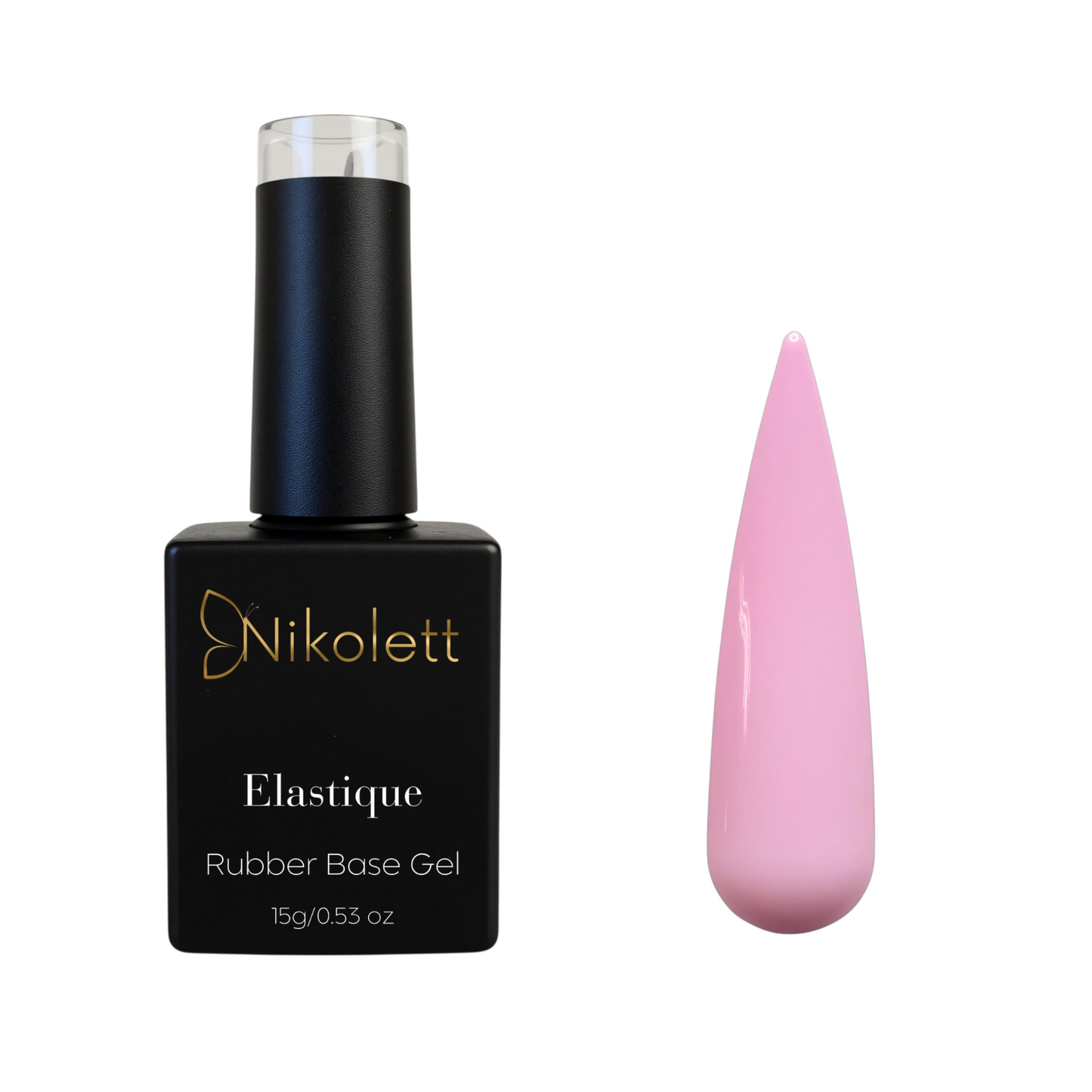 Elastique Rubber Base Gel RB08 Orchid Pink