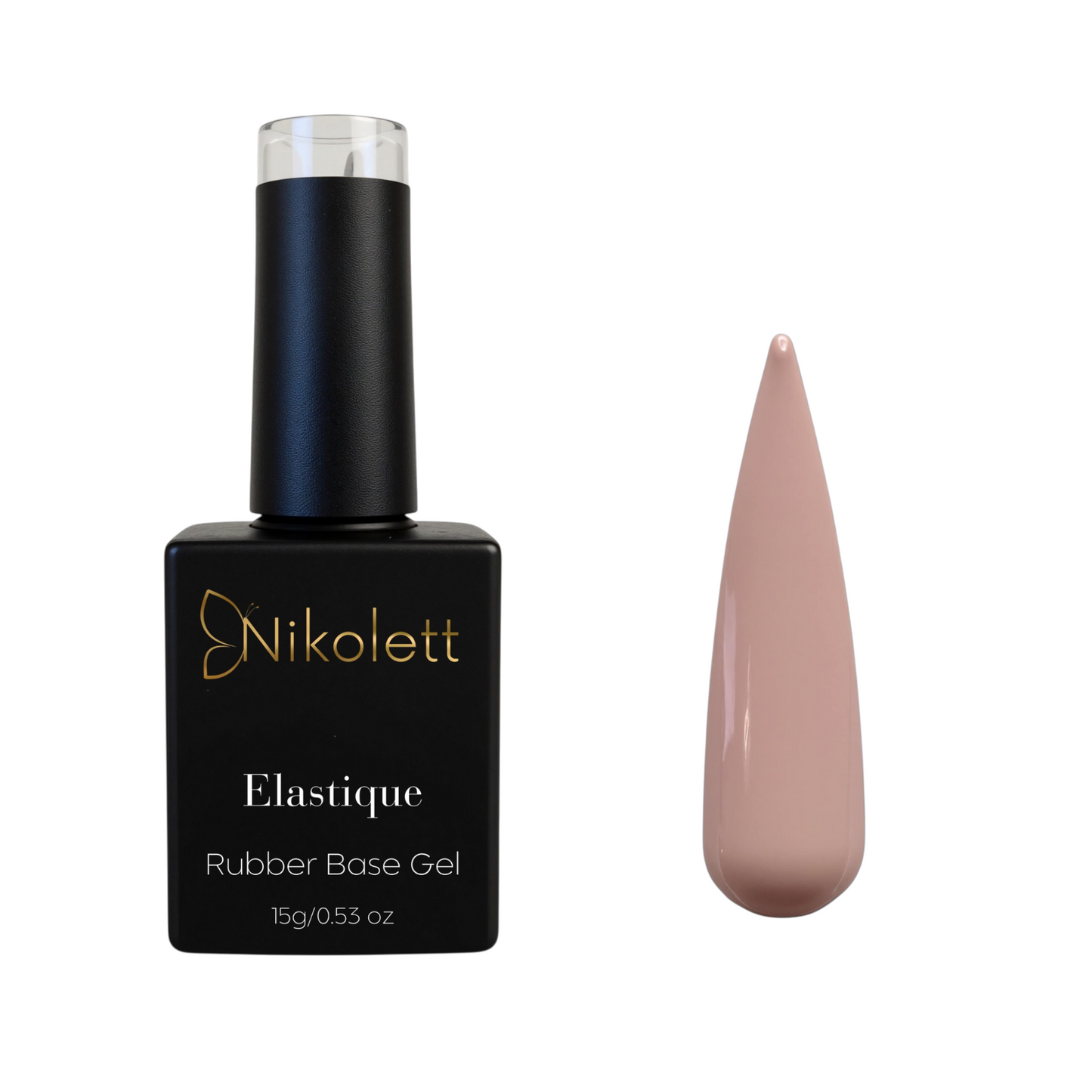 Elastique Rubber Base Gel RB02 Almond Nude