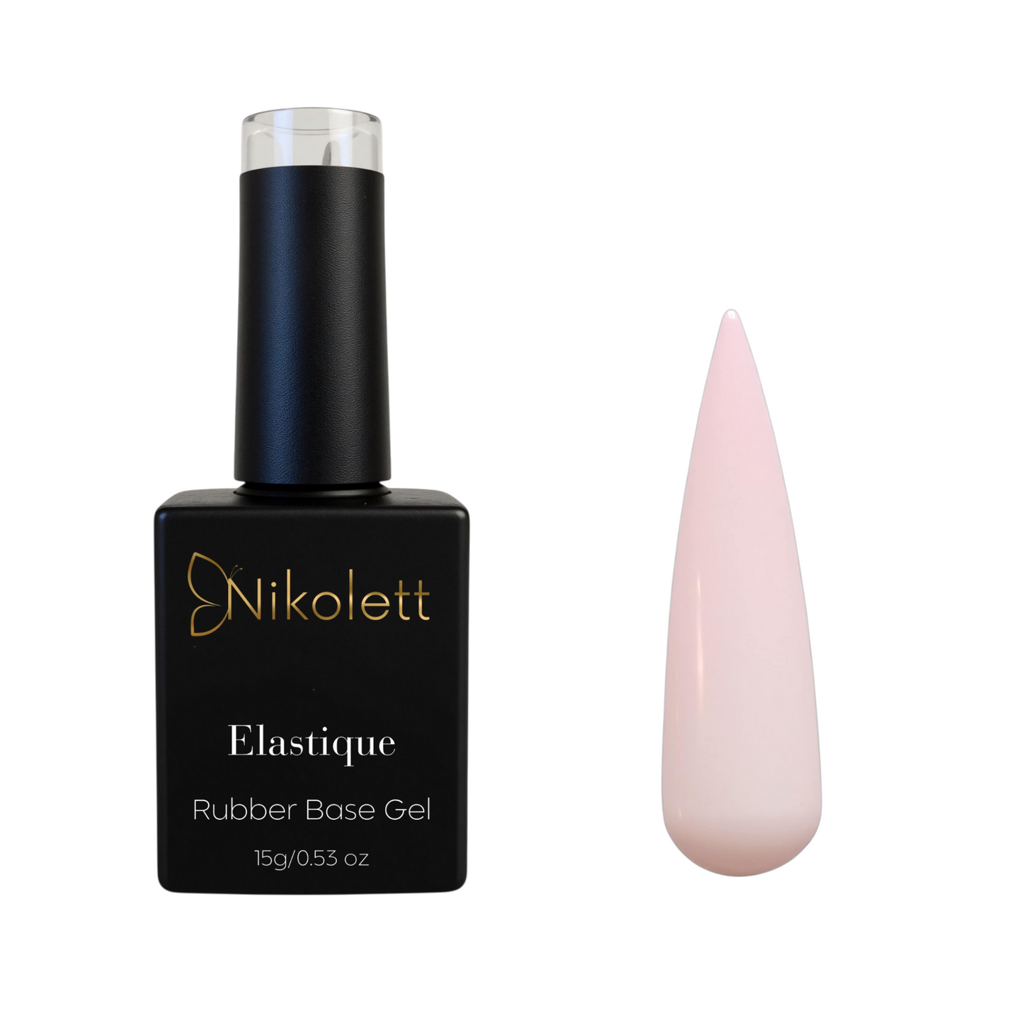 Elastique Rubber Base Gel RB07 Powder Pink