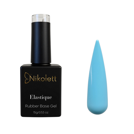 Elastique Rubber Base Gel RB10 Blue Lagoon