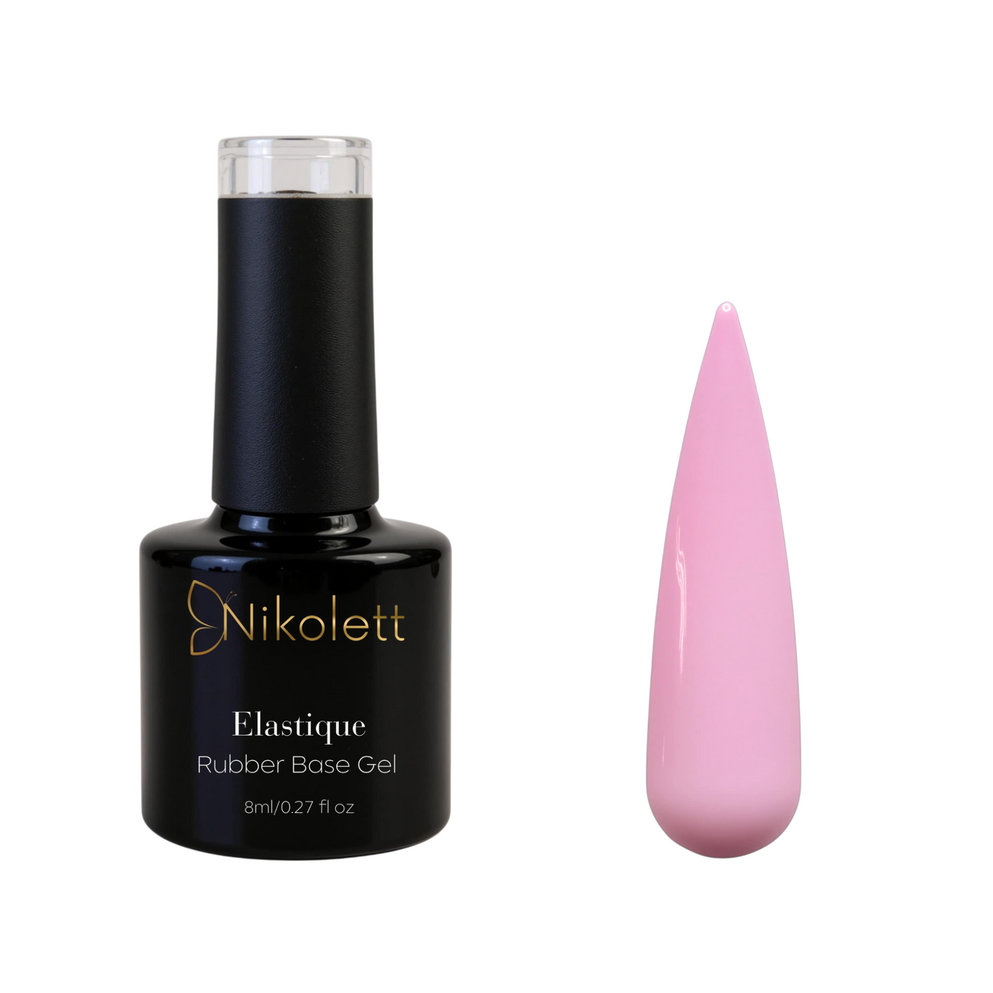 Elastique Rubber Base Gel RB08 Orchid Pink