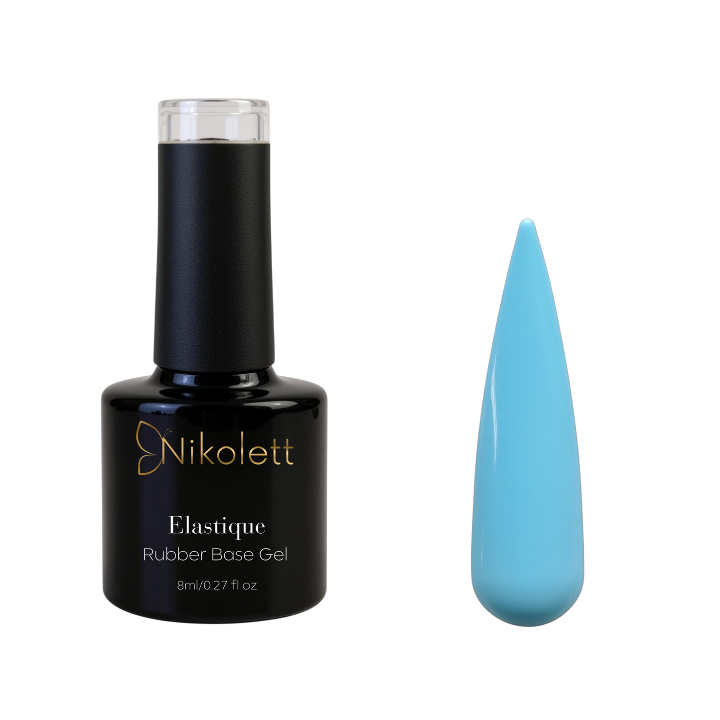 Elastique Rubber Base Gel RB10 Blue Lagoon