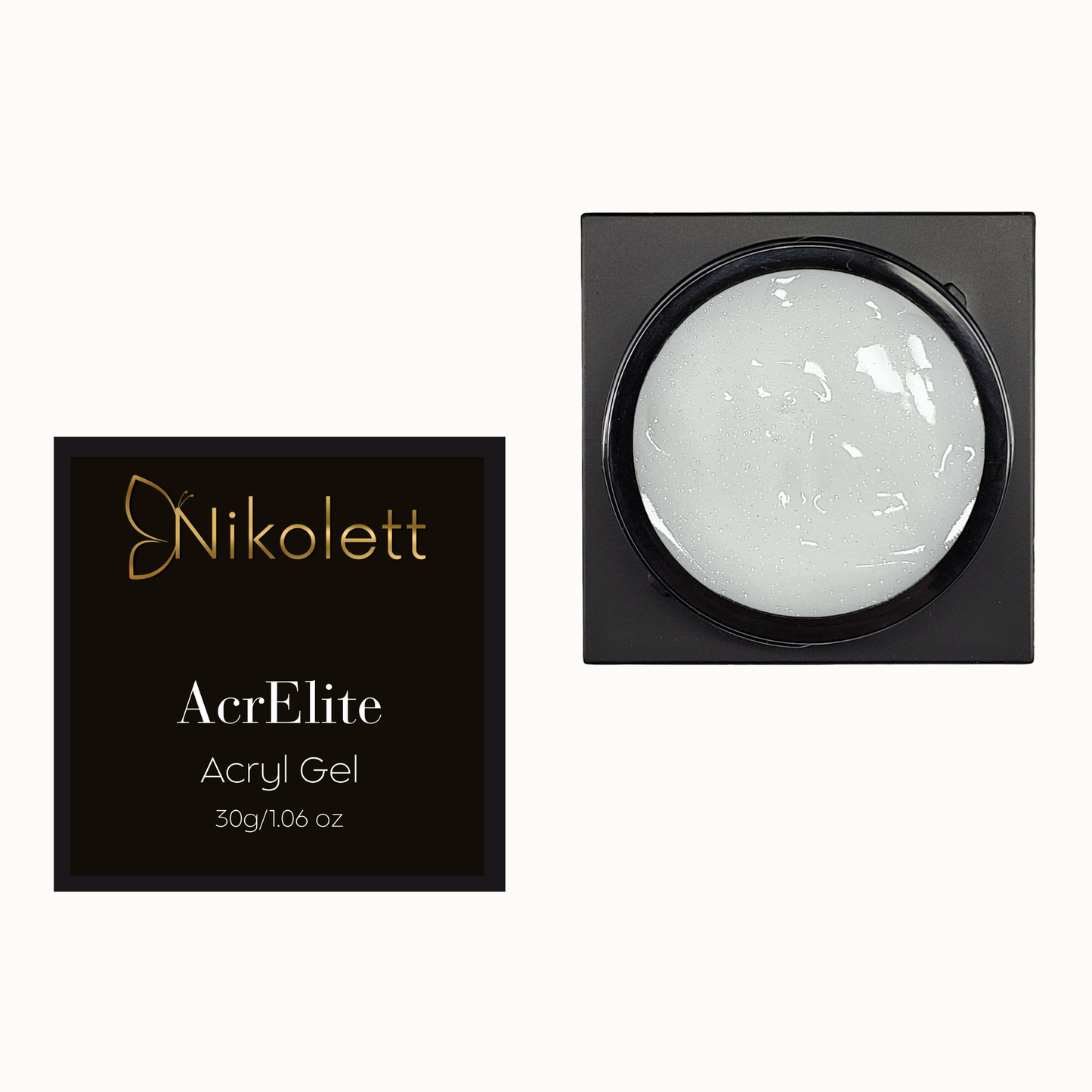 AcrElite Acryl Gel AE08 Crystal Snow