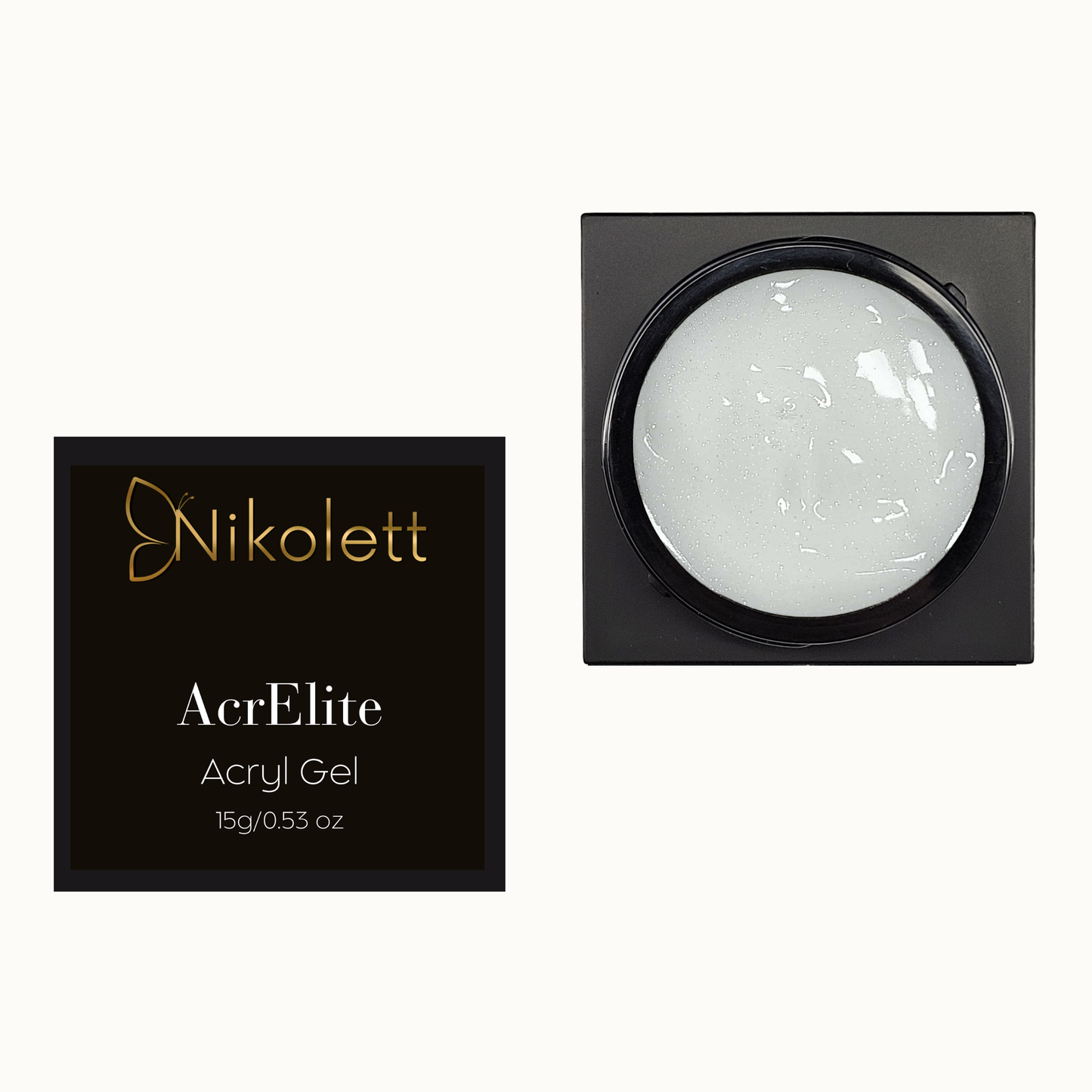 AcrElite Acryl Gel AE08 Crystal Snow