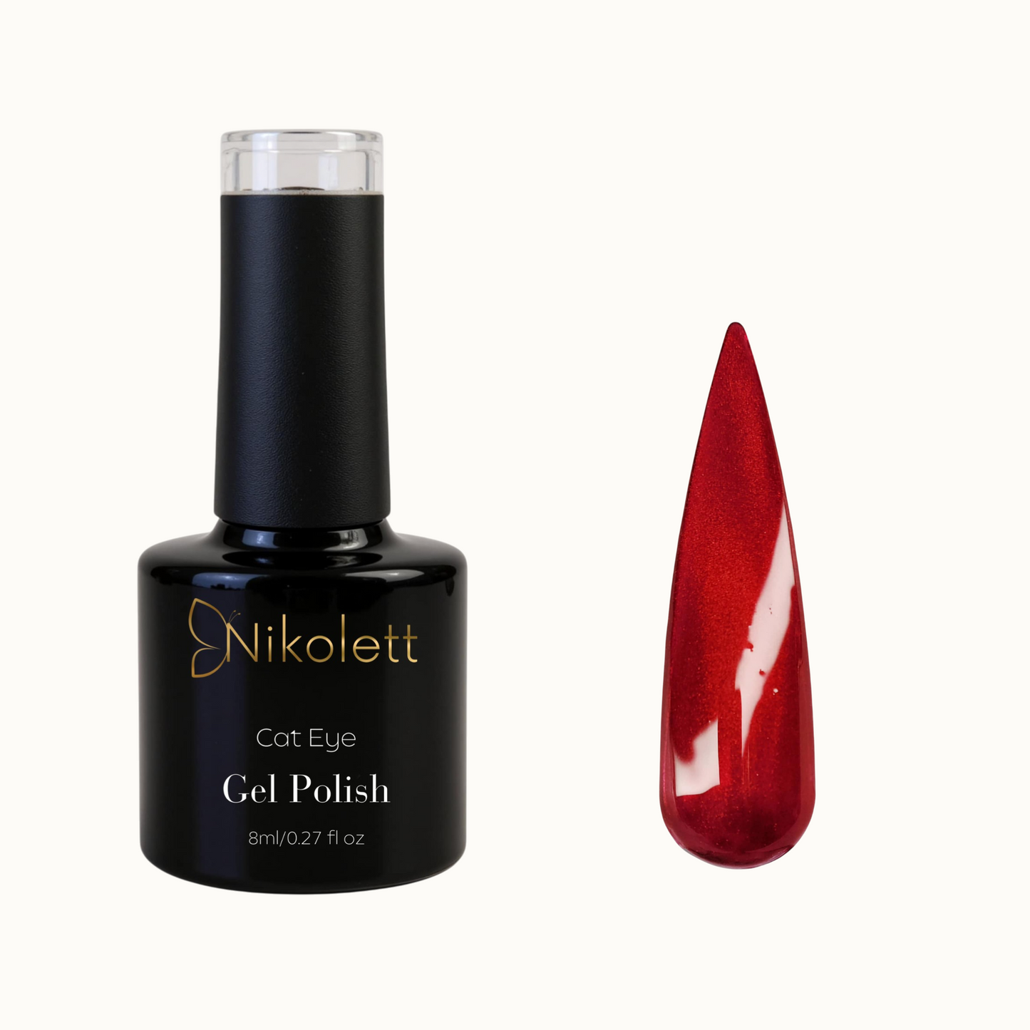 Gel Polish G41 Cat Eye Garnet