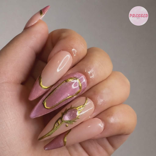 Pressed Nails by Yan